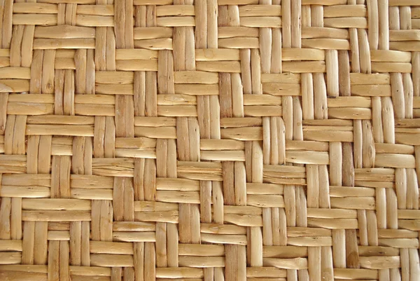 Текстура бамбукового стола на солнечном свете — стоковое фото