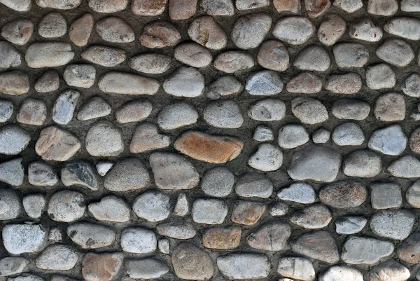 Parede de pedra e concreto — Fotografia de Stock