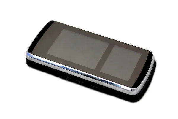Telefone celular isolado em branco — Fotografia de Stock