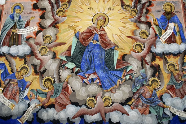 Релігійні ікони та настінне мистецтво Ліцензійні Стокові Фото