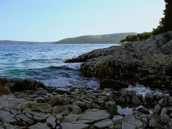 A seacost near Trogir,Croatia — Stock Photo, Image
