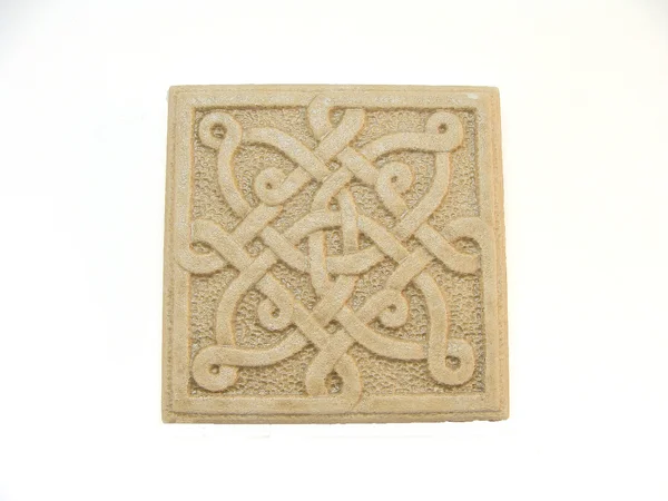 Маленькая керамическая плитка с дизайном Лицензионные Стоковые Фото