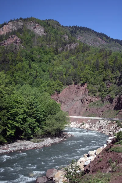 stock image River Belaya (White) in Adygeya