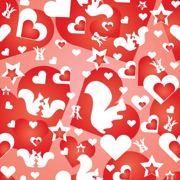 Valentine's wallpaper — Stock Vector
