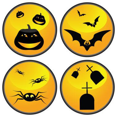 Halloween set clipart