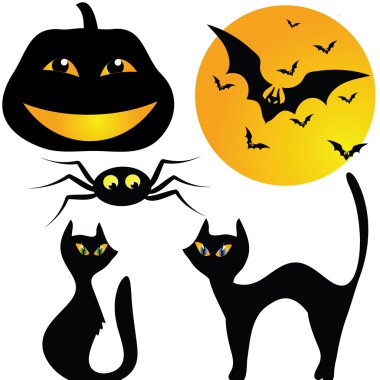 Halloween set clipart