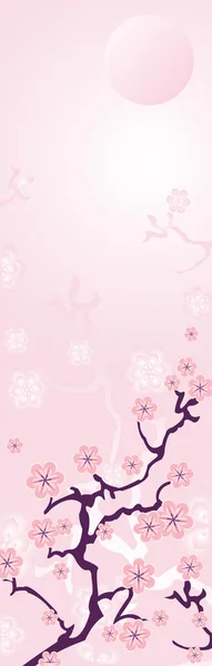 Sakura arka plan — Stok Vektör