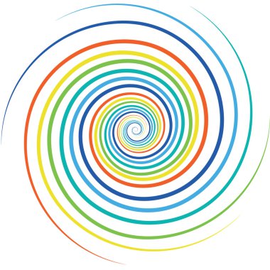 Color swirl clipart