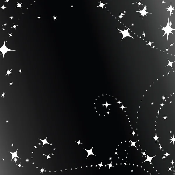 旋流模式的明星 — 图库矢量图片