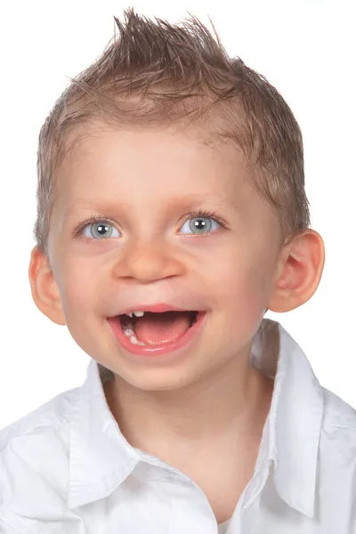 Смешной мальчик — стоковое фото