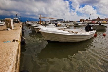 budva'nın güzel pier