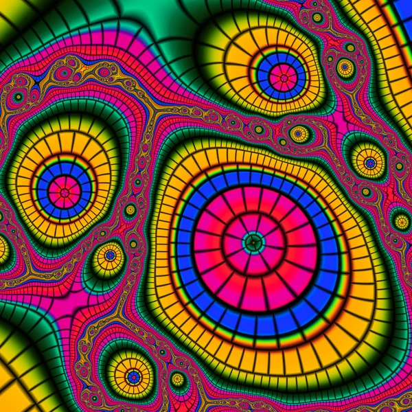 Prachtige abstracte patroon Stockfoto