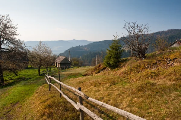 stock image Village in mountains