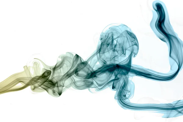 Geïsoleerde abstracte rook. — Stockfoto