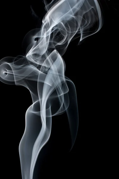 Isolierter abstrakter Rauch. — Stockfoto