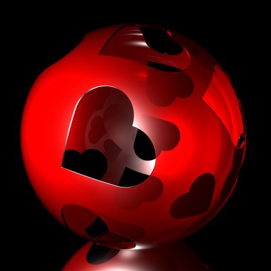 Shone enamoured sphere clipart