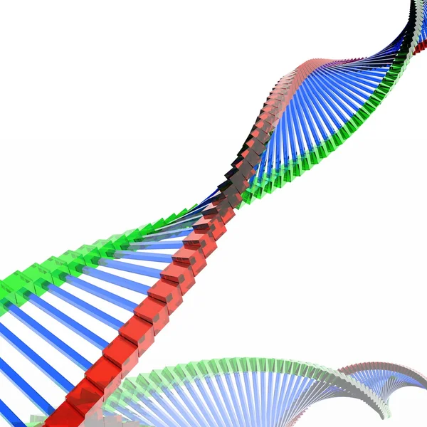 Cubic DNA — Stock Photo, Image