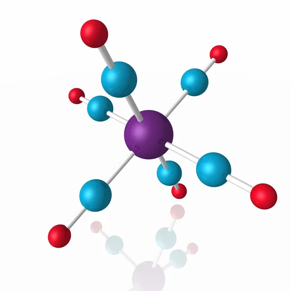 Molekül karbonil krom — Stok fotoğraf