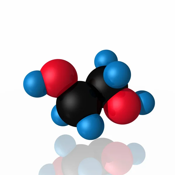 Molekyl av anden — Stockfoto