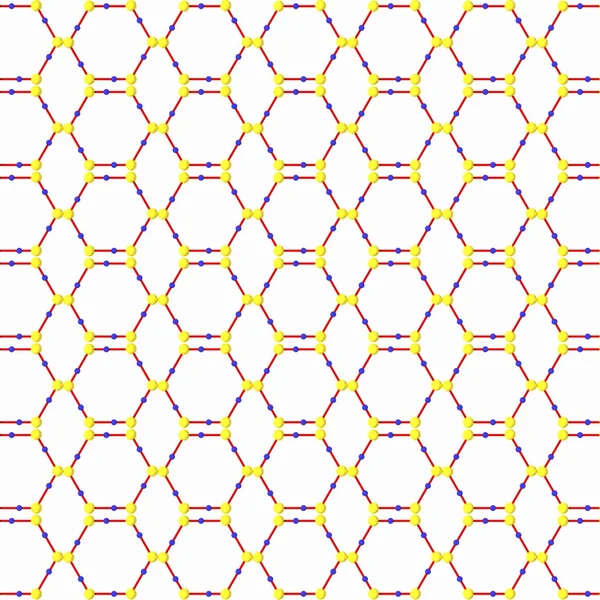 stock image Molecular lattice