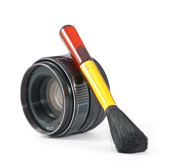 stock image Brush with lens