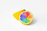 Coloured lemon