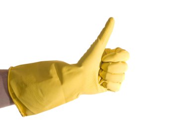 Cleaning Thumbs Up clipart