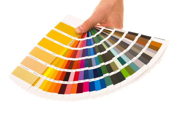 Vzorník barev — Stock fotografie