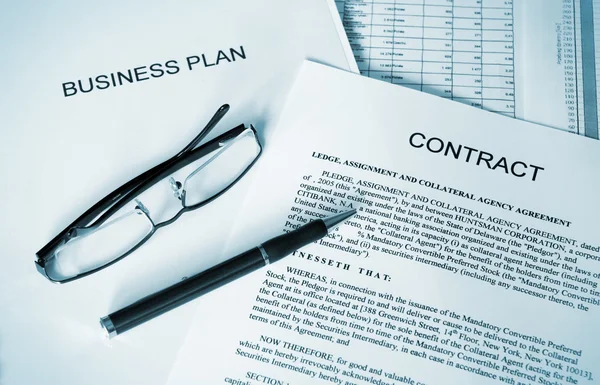 Business plan series Stock Photo