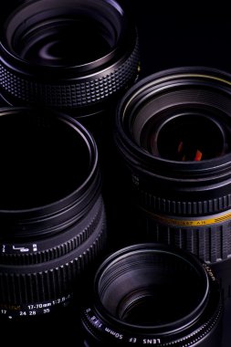 DSLR Lenses. Objective. clipart