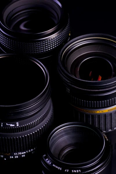 DSLR Lenses. Objective. — Stock Photo, Image
