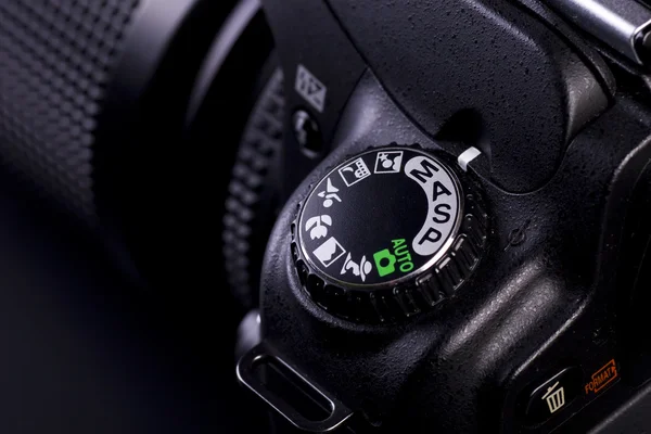 Controles de câmera — Fotografia de Stock