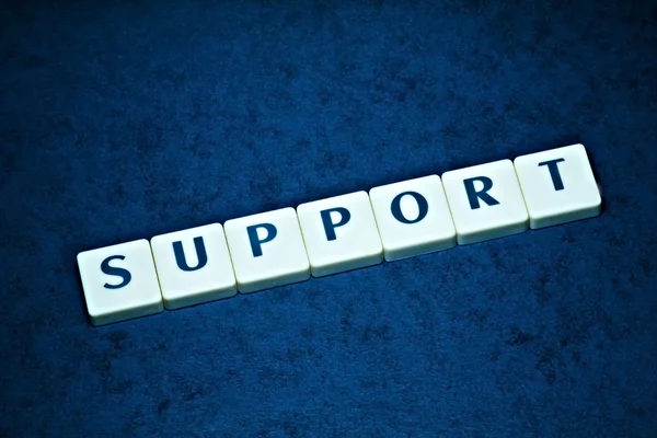 Cartas de apoio — Fotografia de Stock
