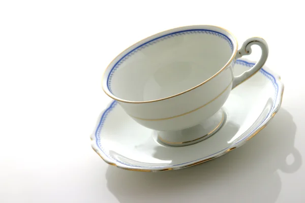 Belle tasse de café en porcelaine — Photo