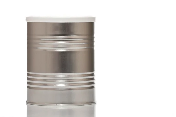 Metal Tin Container — Stock Photo, Image