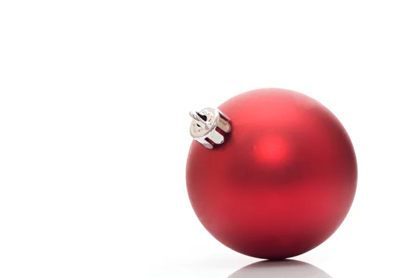 Stock image Red ball - Christmas decoration