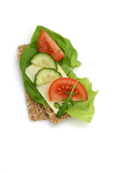 Zdravé sendvič — Stock fotografie