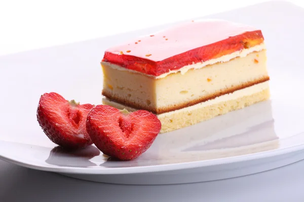 Strawberry sweet dessert — Stock Photo, Image
