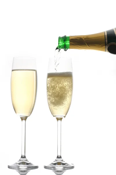 Sklenice šampaňského Royalty Free Stock Fotografie