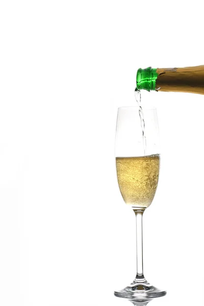 Sklenice šampaňského Stock Obrázky