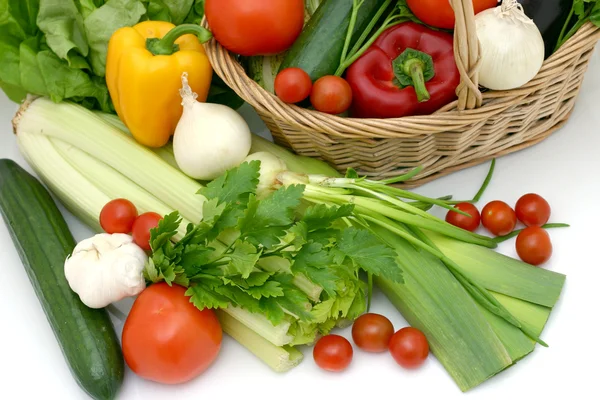 Čerstvá zeleninaβυσσινί μπερέ 1 Stock Snímky