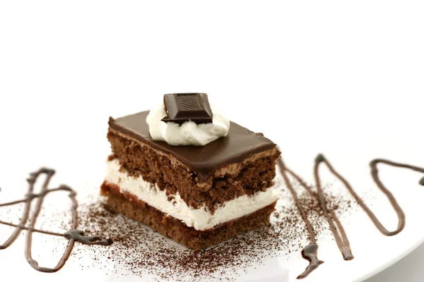 Шоколадный торт Стоковое Изображение