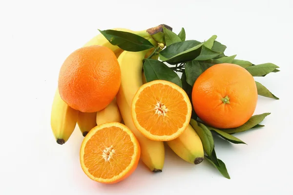 バナナ、オレンジ ロイヤリティフリーのストック写真