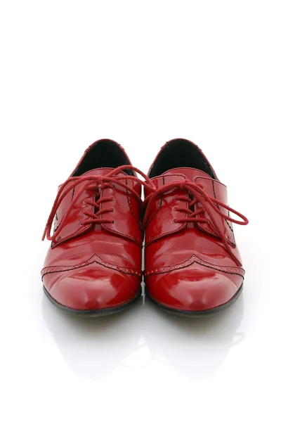 Červené boty Stock Snímky