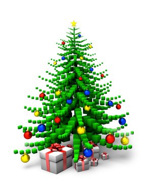 Christmas tree clipart