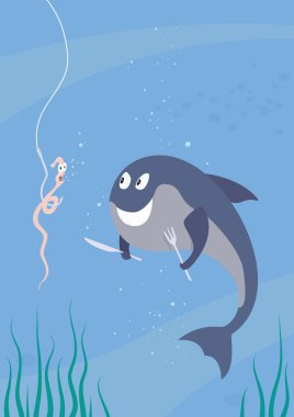 Hungry Fish clipart