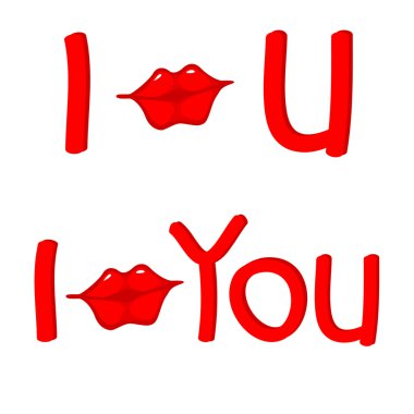 Art kiss you clipart