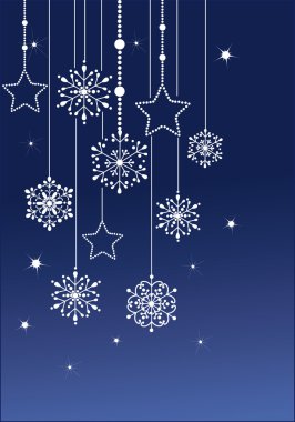 Vector snowflake clipart