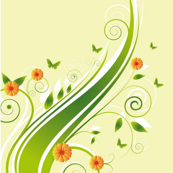Desenho floral Ilustração De Stock