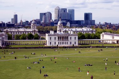 Greenwich park in London clipart